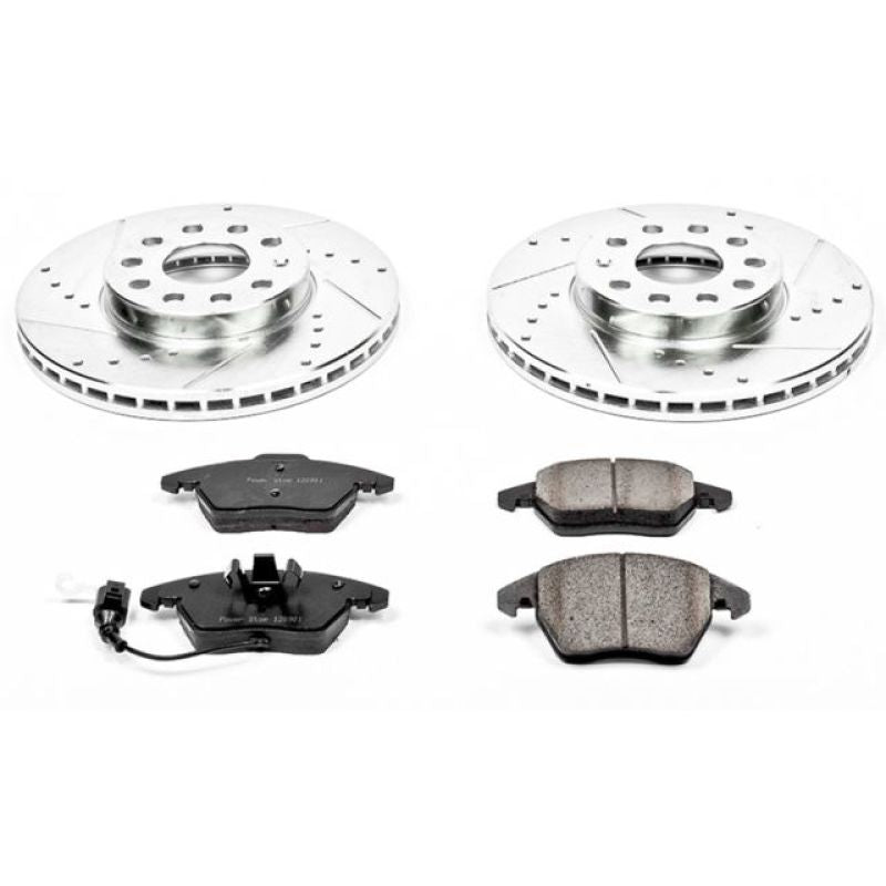 Power Stop 10-12 Audi A3 Front Z23 Evolution Sport Brake Kit-tuningsupply.com