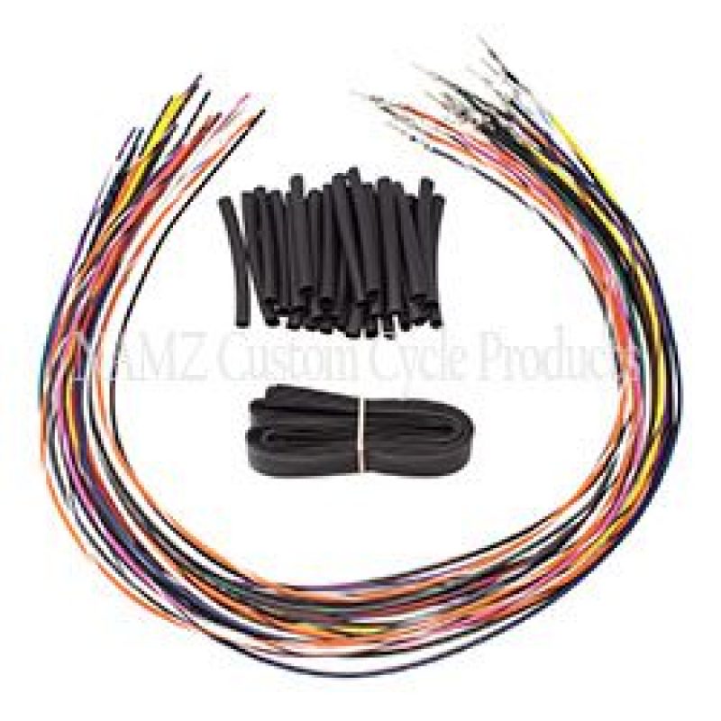 NAMZ 07-13 Baggers (Excl TBW) Handlebar Switch Wire Extensions 24in. (Cut & Solder/Max 20in. Apes)-tuningsupply.com