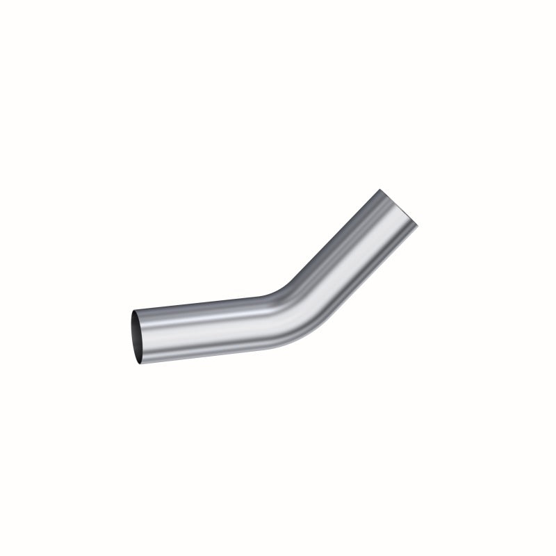 MBRP Universal 5in - 45 Deg Bend 12in Legs Aluminized Steel (NO DROPSHIP)-tuningsupply.com