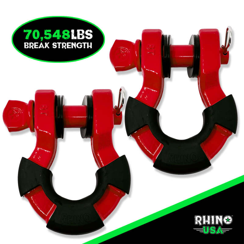 
  

Rhino USA SUPERSHACK-RED - RSASUPERSHACK-RED - Rhino USA 8T Super Shackle 2-Pack (Red) - Shipped in Europe - Tuningsupply.com

