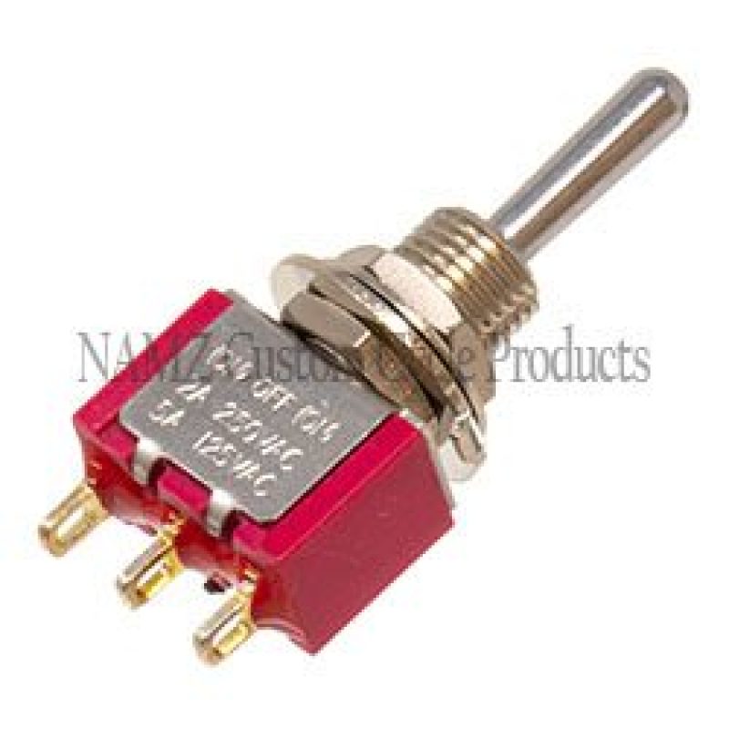 

NAMZ NMTS-02 - NAMNMTS-02 - NAMZ Mini Air Ride Toggle Switch 5-AMP 1/4in. Hole - Shipped in Europe - Tuningsupply.com
