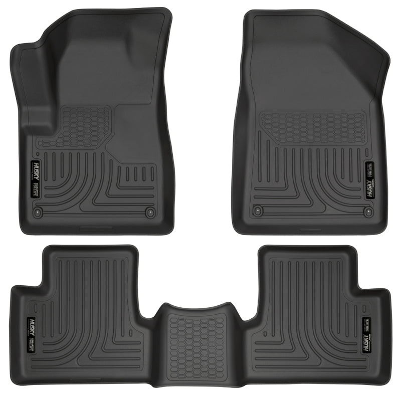 

Husky Liners 99031 - HSL99031 - Husky Liners 14 Jeep Cherokee WeatherBeater Black Front and Second Seat Floor Liners - Shipped in Europe - Tuningsupply.com
