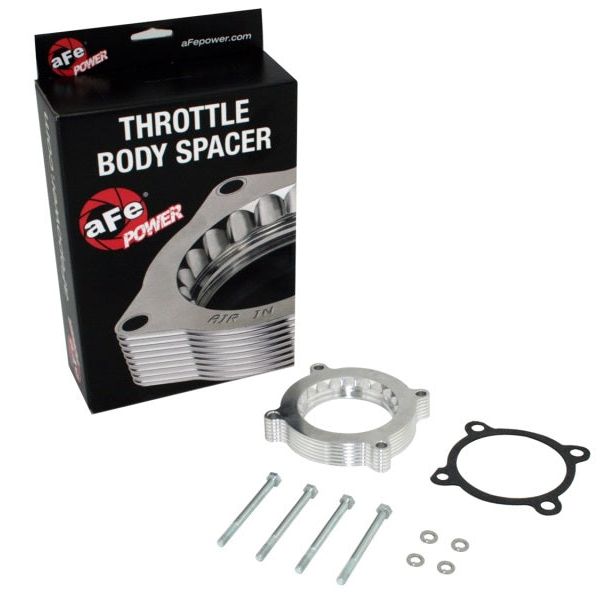 aFe Silver Bullet Throttle Body Spacers TBS Ford F-150/Mustang GT 2011-12 V8-5.0L-tuningsupply.com