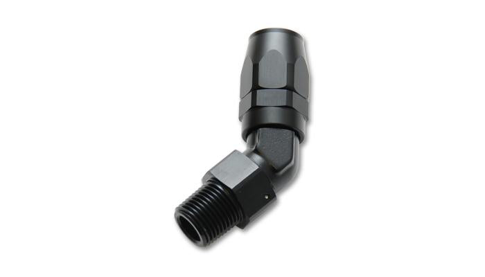 

Vibrant 26406 - VIB26406 - Vibrant -10AN Male NPT 45Degree Hose End Fitting - 3/8 NPT - Shipped in Europe - Tuningsupply.com
