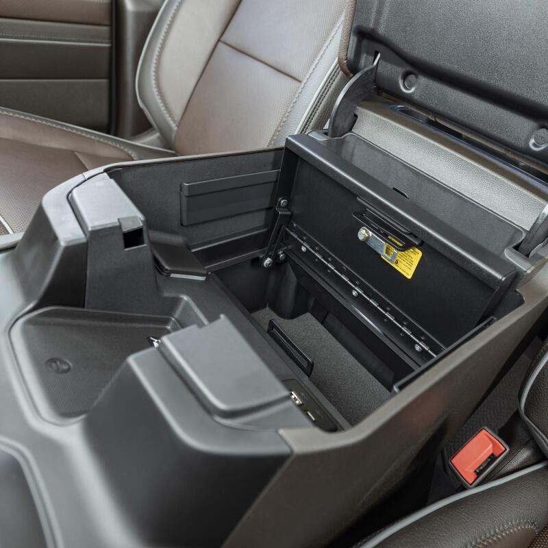 

Tuffy Products 393-01 - TFY393-01 - Tuffy Console Safe W/ Keyed Lock For Chevrolet Silverado W/ Wireless Charging Pad Console - Shipped in Europe - Tuningsupply.com
