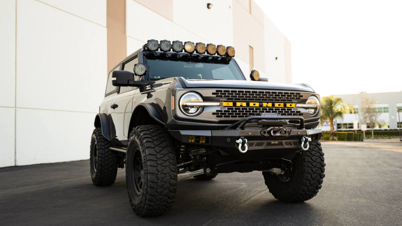 

DV8 Offroad  - DVEFBBR-05 - DV8 Offroad 21-23 Ford Bronco Spec Series Front Bumper - Shipped in Europe - Tuningsupply.com
