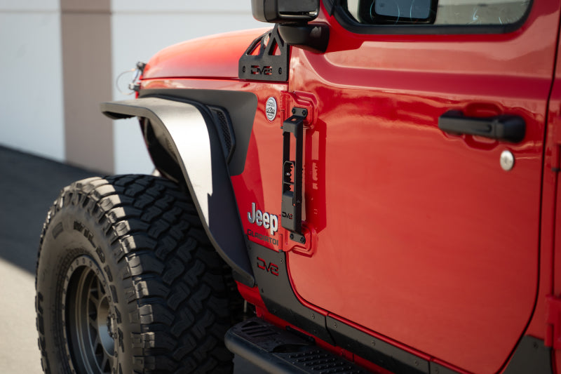 DV8 Offroad 07-23 Jeep Gladiator/Wrangler JT/JK/JL Hinge Mounted Step-tuningsupply.com