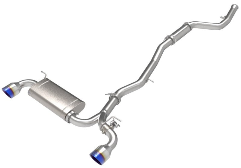 

aFe 49-36050-L - AFE49-36050-L - aFe POWER Takeda 2021 Toyota Supra 2.0L (t) 2.5in-3in 304 SS CB Exhaust w/ Blue Tips - Shipped in Europe - Tuningsupply.com
