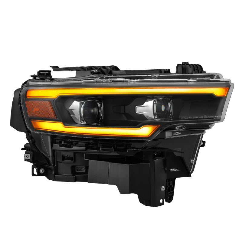

AlphaRex 880907 - ARX880907 - AlphaRex 25-26 Dodge Ram 1500 Luxx LED Proj Headlights -Black w/Activ Lit/ Seq Signal/Switchbk DRL - Shipped in Europe - Tuningsupply.com
