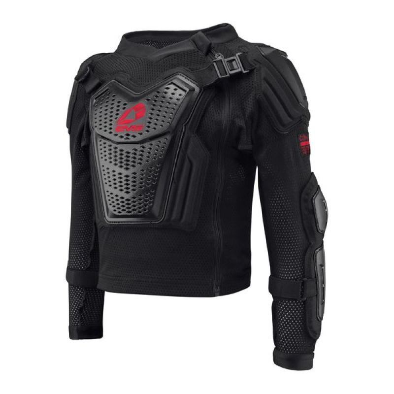 EVS Comp Suit Black/Red Youth - Large-tuningsupply.com