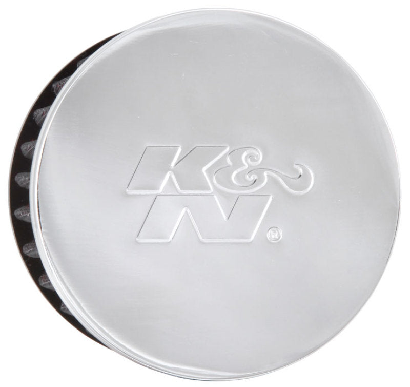 

K&N Engineering 62-1460 - KNN62-1460 - K&N 1.5in Flange ID x 3in OD x 2.5in H Chrome Finish Rubber Base Crankcase Vent Filter - Shipped in Europe - Tuningsupply.com
