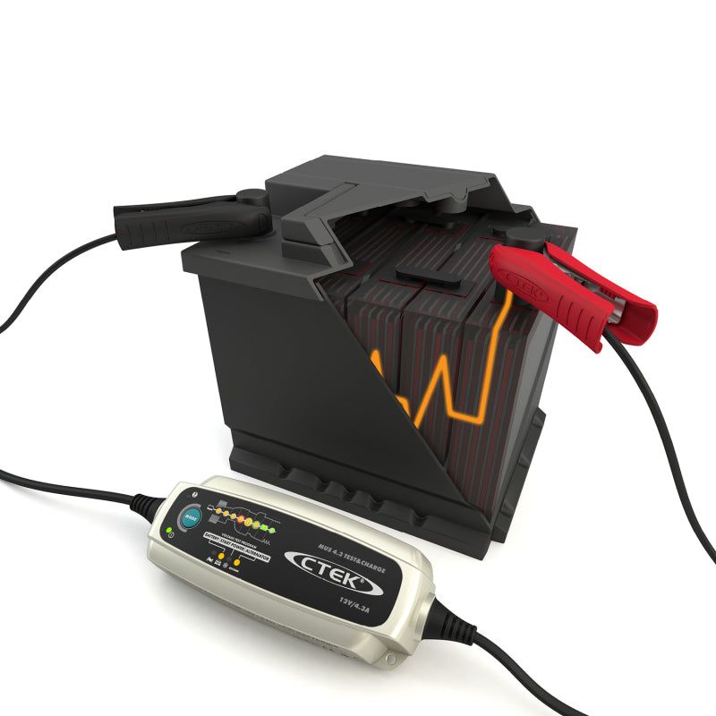 CTEK Battery Charger - MUS 4.3 Test & Charge - 12V-tuningsupply.com