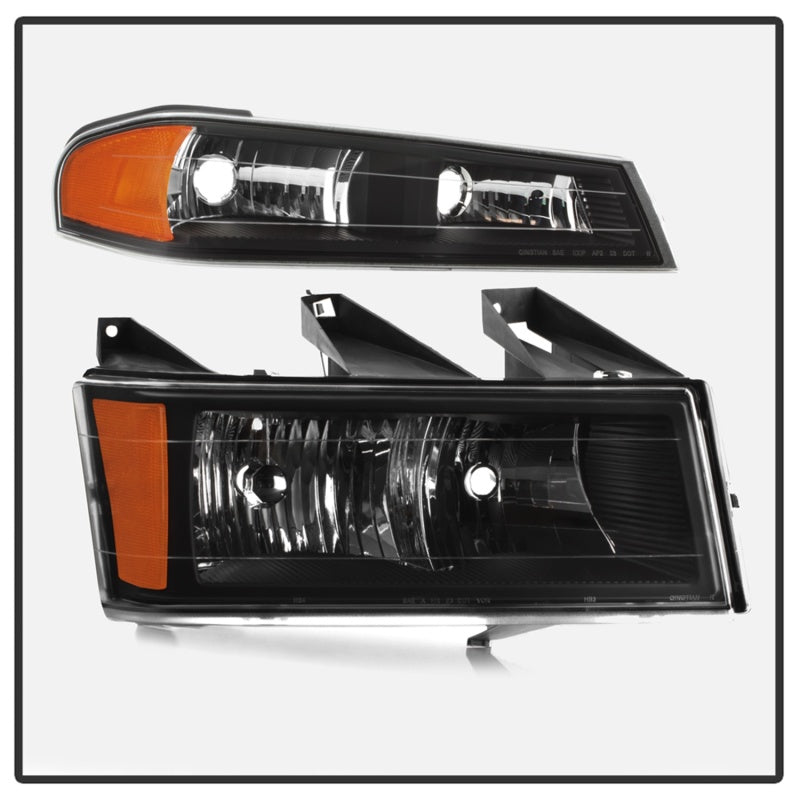 

SPYDER 9032110 - SPY9032110 - xTune Chevy Colorado 04-12 OEM Headlights w/ Bumper Lights Black HD-JH-CCOL04-SET-BK - Shipped in Europe - Tuningsupply.com
