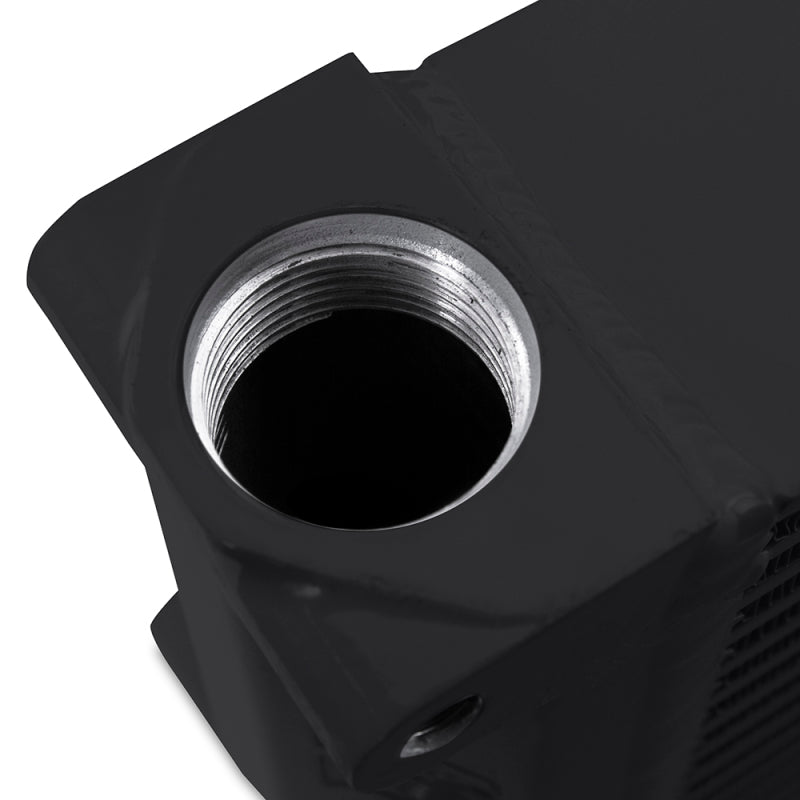 

Mishimoto MMOC-SSO-10BK - MISMMOC-SSO-10BK - Mishimoto Heavy-Duty Oil Cooler - 10in. Same-Side Outlets - Black - Shipped in Europe - Tuningsupply.com
