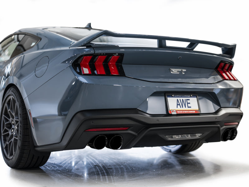 

AWE Tuning 3025-43650 - AWE3025-43650 - AWE 2024 Ford Mustang GT Fastback S650 RWD SwitchPath Catback Exhaust w/ Quad Diamond Black Tips - Shipped in Europe - Tuningsupply.com
