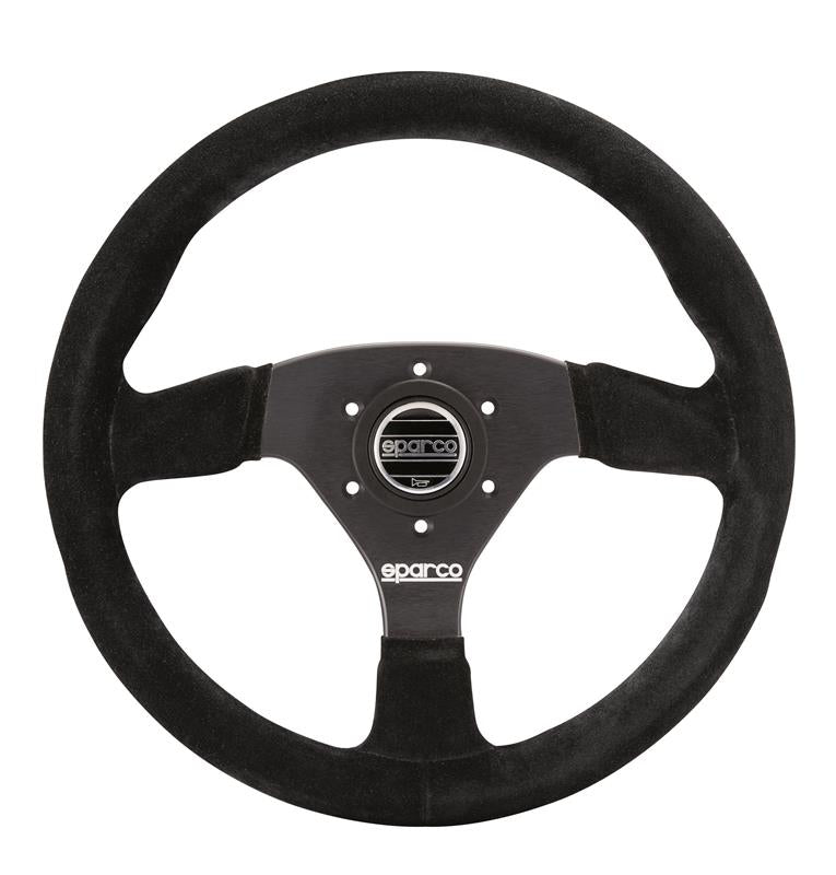 

SPARCO 015R383PSN - SPA015R383PSN - Sparco Steering Wheel 383 Suede Black - Shipped in Europe - Tuningsupply.com
