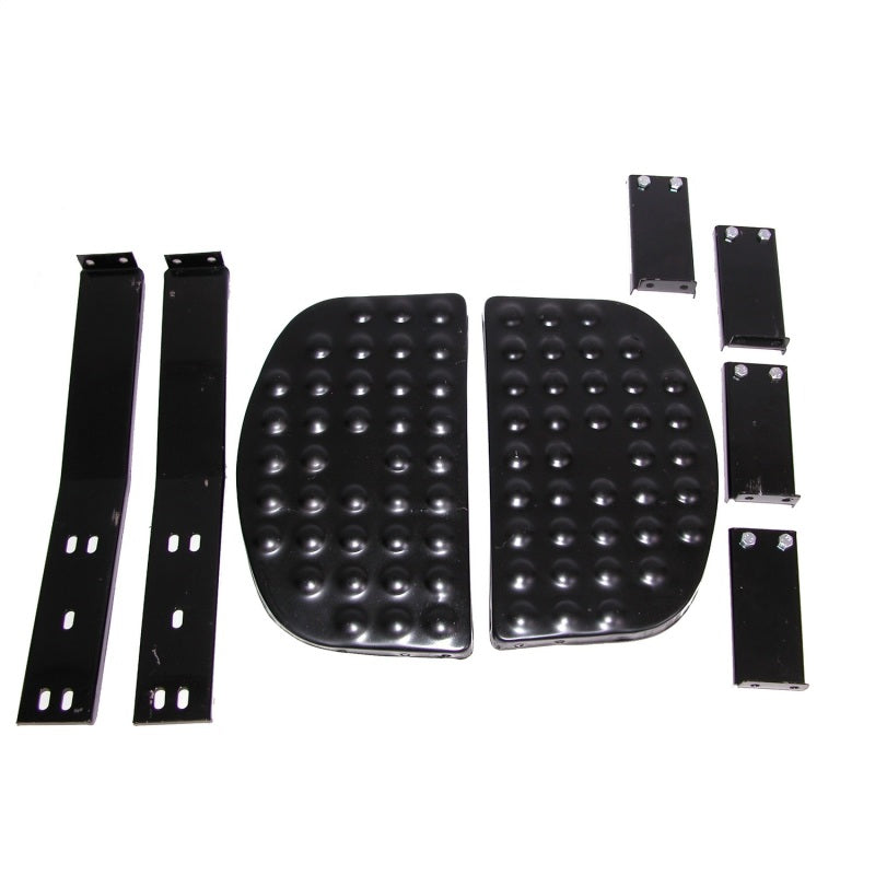 Omix Side Step Kit Black Universal Application-tuningsupply.com