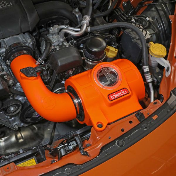 aFe 22-23 Toyota GR86 / Subaru BRZ Takeda Momentum Pro 5R Orange Edition Cold Air Intake System-tuningsupply.com