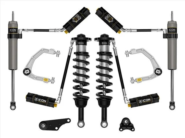 

ICON  - ICOK53295 - ICON 2024+ Toyota Tacoma 1.25in-3in Stage 5 Suspension System - Billet - Shipped in Europe - Tuningsupply.com
