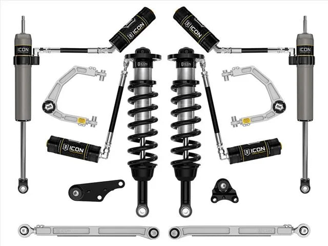 

ICON  - ICOK53297 - ICON 2024+ Toyota Tacoma 1.25in-3in Stage 7 Suspension System - Billet - Shipped in Europe - Tuningsupply.com
