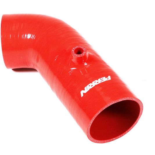 Perrin 22-23 Subaru BRZ/Toyota GR86 Silicone Inlet Hose (3in. ID / SS Wire) - Red-tuningsupply.com