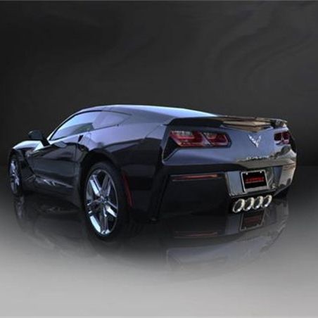 Corsa 2014-2019 evy Corvette C7 Stainless Steel Exhaust Tip Kit-tuningsupply.com