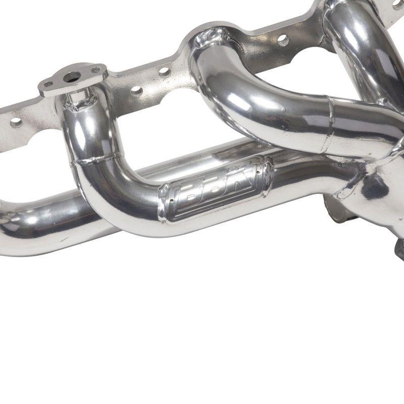 BBK 99-04 GM Truck SUV 4.8 5.3 Shorty Tuned Length Exhaust Headers - 1-3/4 Silver Ceramic-tuningsupply.com