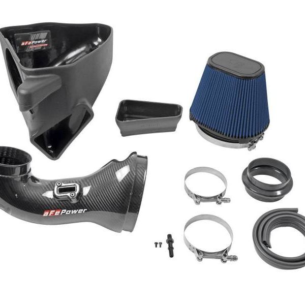 aFe 17-12 Chevrolet Camaro ZL1 (6.2L-V8) Track Series Carbon Fiber CAI System w/ Pro 5R Filters-tuningsupply.com