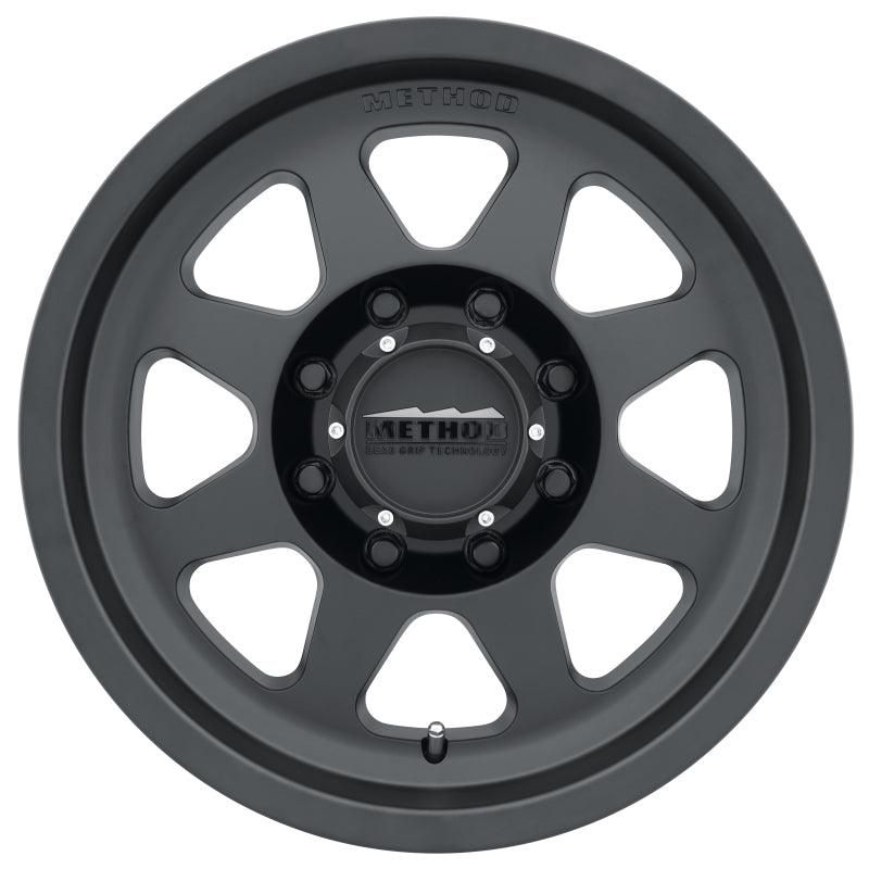 Method MR701 17x8.5 0mm Offset 8x6.5 130.81mm CB Matte Black Wheel-tuningsupply.com