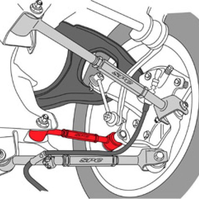 SPC Performance 08-10 Honda Accord/09-10 Acura TSX/TL Rear Adjustable Toe Arm-Camber Kits-SPC Performance-SPC67555-SMINKpower Performance Parts