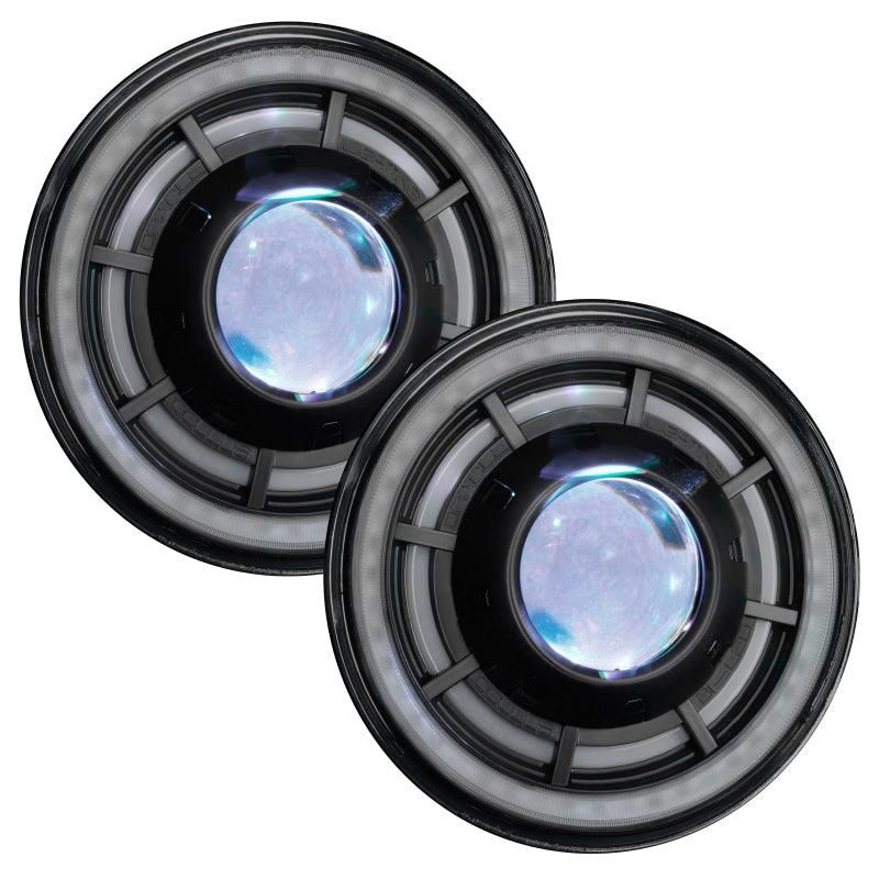 Oracle Oculus 7in ColorSHIFT Bi-LED Projector Headlights for Jeep Wrangler JK SEE WARRANTY-tuningsupply.com