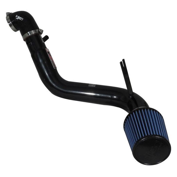 Injen 02-06 RSX w/ Windshield Wiper Fluid Replacement Bottle (Manual Only) Black Cold Air Intake-tuningsupply.com