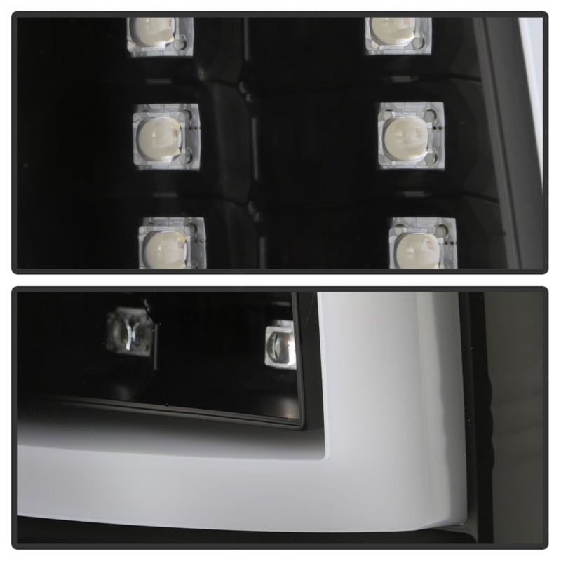 Spyder 03-06 Chevy Silverado - (Does Not Fit Stepside) LED Tail Lights - All Black ALT-YD-CS03V2-LED - SMINKpower Performance Parts SPY5085849 SPYDER