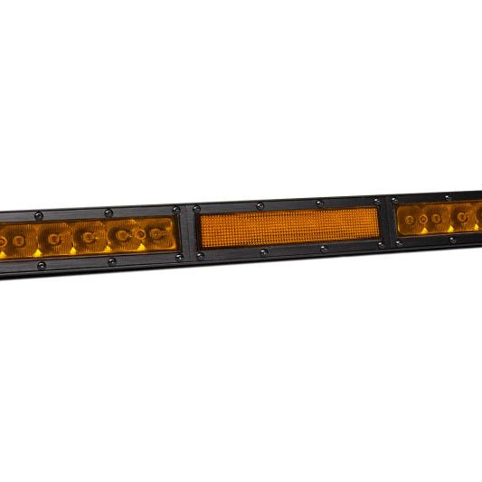 Diode Dynamics 18 In LED Light Bar Single Row Straight - Amber Combo Each Stage Series-tuningsupply.com