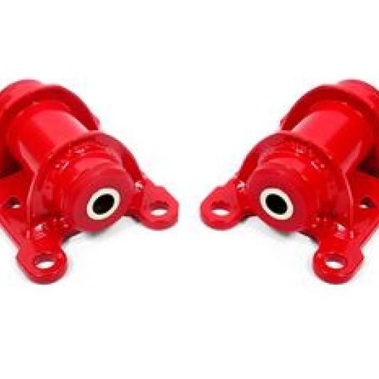 BMR 98-02 Chevrolet Camaro Motor Mount Kit (Steel) w/ Poly Bushings - Red-tuningsupply.com