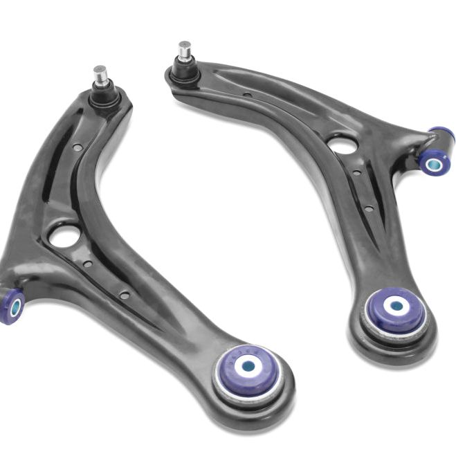 SuperPro 14-19 Ford Fiesta ST Front Lower Control Arm Set w/ Preinstalled SuperPro Bushings - SMINKpower Performance Parts SPRTRC1046 Superpro