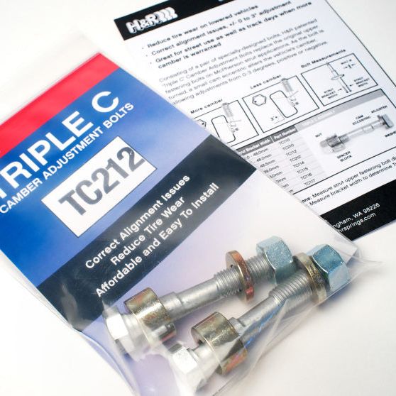 H&R TC112 Triple Camber Adjustment Bolts - 12mm-tuningsupply.com