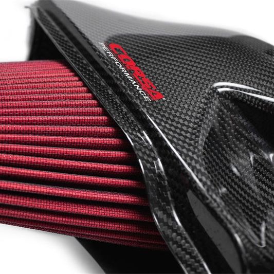 Corsa 14-19 Chevrolet Corvette C7 6.2L V8 Carbon Fiber Air Intake w/ DryTech Filter (Not Fit Z06ZR1)-tuningsupply.com