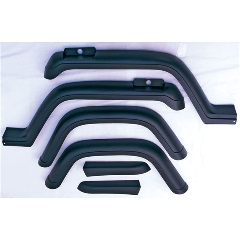 Omix 6-Piece Fender Flare Kit- 87-95 Wrangler YJ-Fender Flares-OMIX-OMI11602.01-SMINKpower Performance Parts