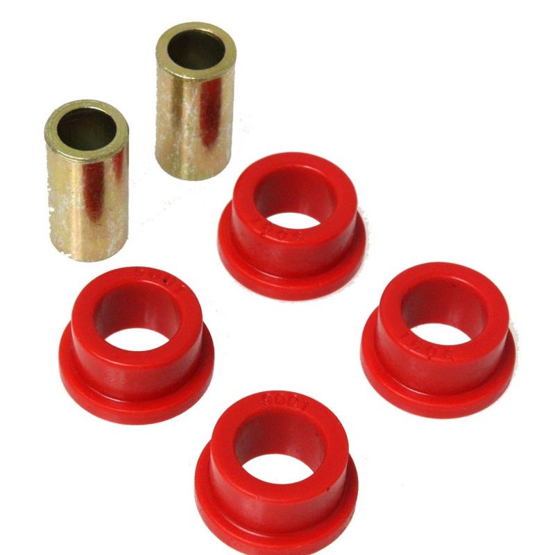 Energy Suspension Universal Link Flange Type Bushings Red 1.265 OD / .75 ID / 1/2in Bolt Diameter-tuningsupply.com