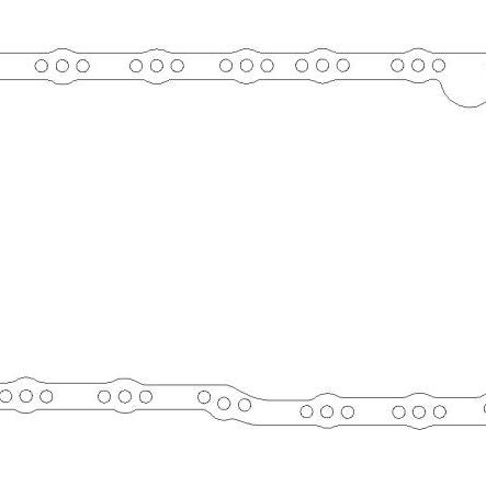 Cometic Buick V6 20 Bolt .094in KF Oil Pan Gasket-tuningsupply.com