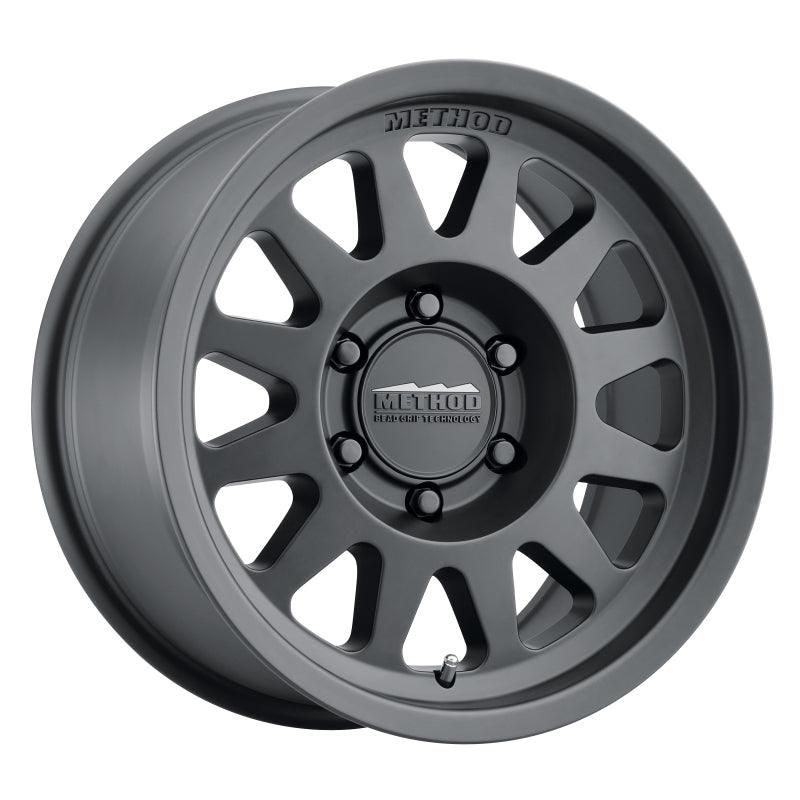 Method MR704 17x8.5 0mm Offset 5x5 71.5mm CB Matte Black Wheel-tuningsupply.com