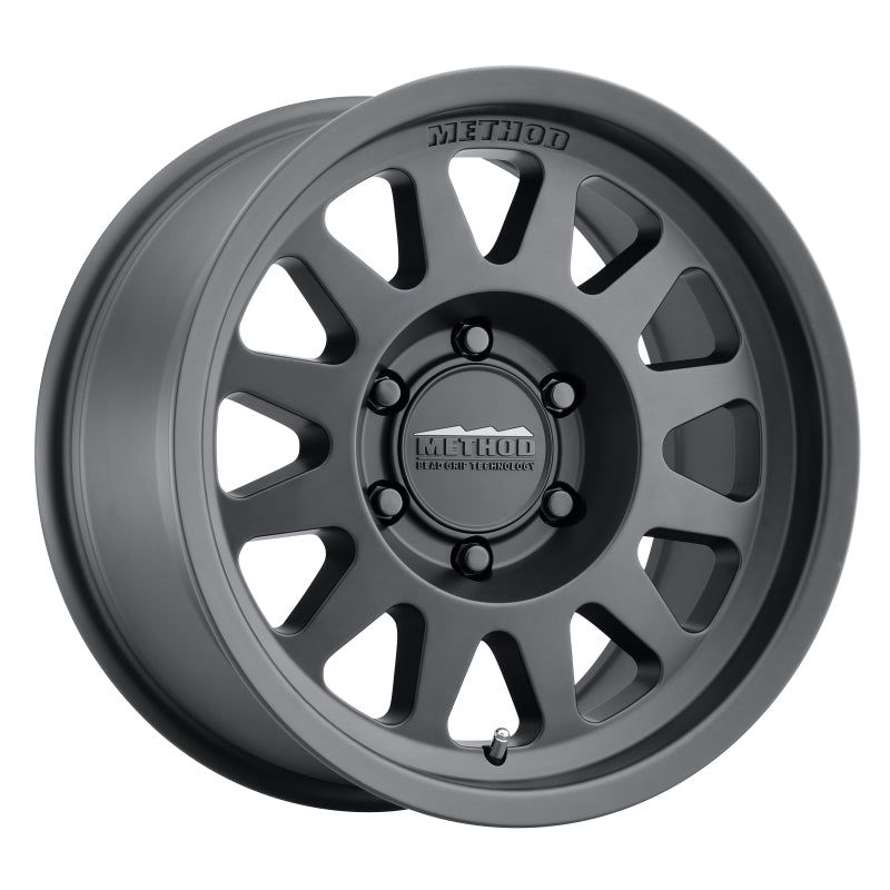 Method MR704 17x8.5 0mm Offset 6x5.5 106.25mm CB Matte Black Wheel-tuningsupply.com