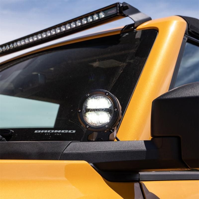 Ford Racing 2021+ Ford Bronco Mirror Mounted 4in Rigid LED Lights Kit-tuningsupply.com