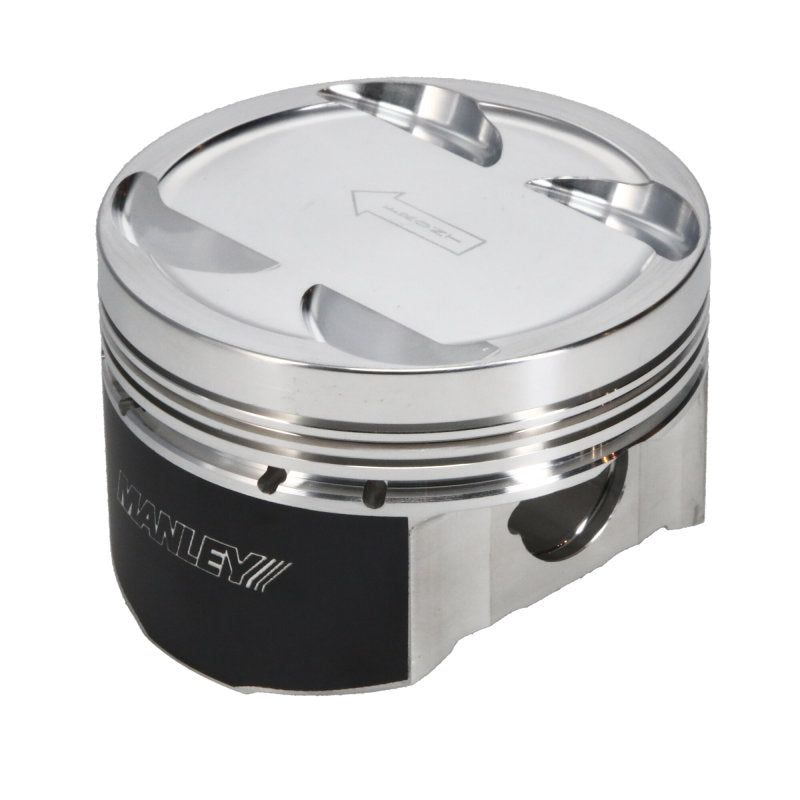 Manley 03-06 Evo 8/9 (7 Bolt 4G63T) 85mm STD Bore 8.5:1 Dish Pistons w/ Rings-tuningsupply.com