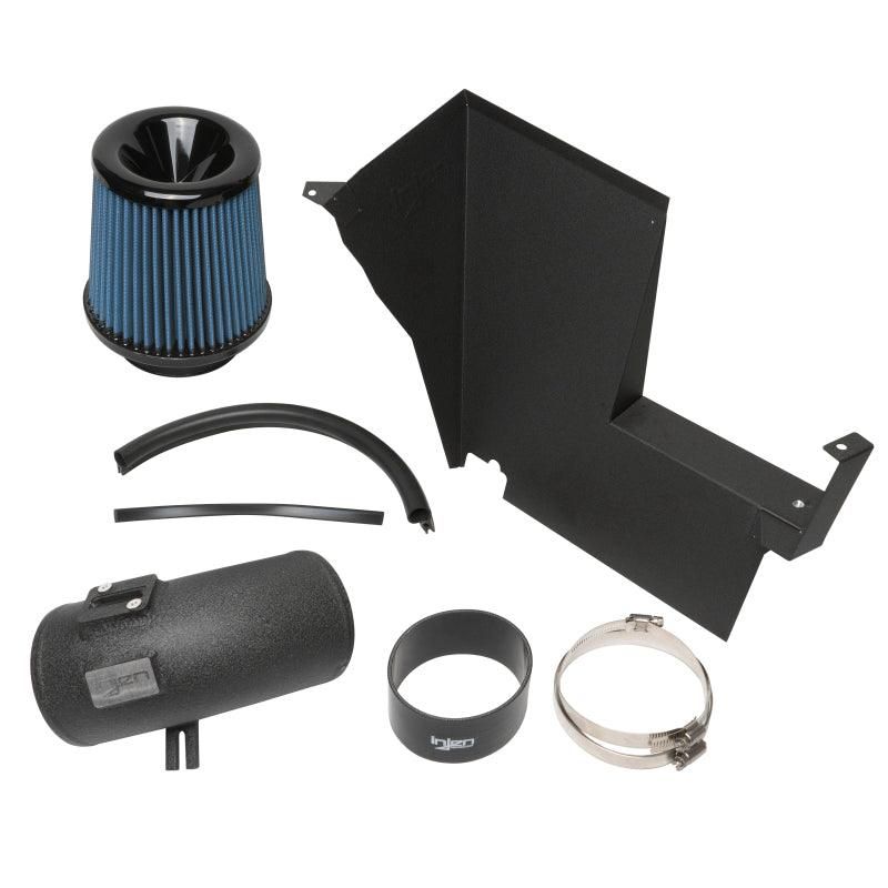 Injen 2020 BMW M340i SP Short Ram Air Intake System Wrinkle Black Finish-tuningsupply.com