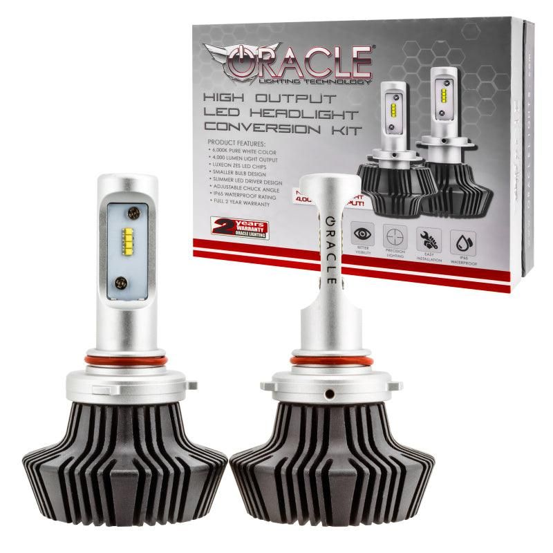 Oracle 9005 4000 Lumen LED Headlight Bulbs (Pair) - 6000K SEE WARRANTY-tuningsupply.com