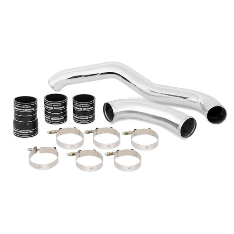 Mishimoto 08-10 Ford 6.4L Powerstroke Hot-Side Intercooler Pipe and Boot Kit-tuningsupply.com