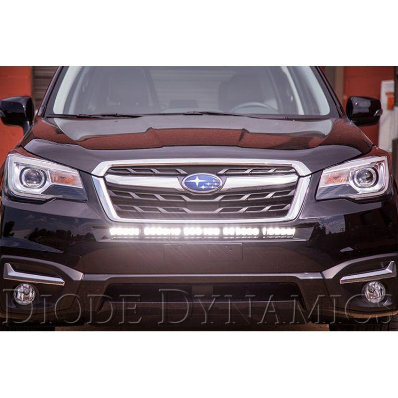 Diode Dynamics 30 In LED Light Bar Single Row Straight - Amber Combo Each Stage Series-tuningsupply.com