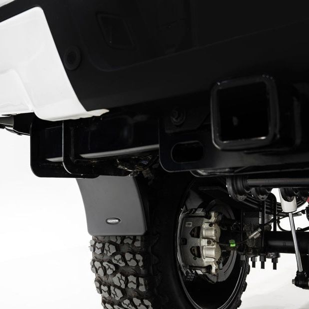 Bushwacker 09-18 Ram 1500 Trail Armor Rear Mud Flaps (Fits Pocket Style Flares)-tuningsupply.com